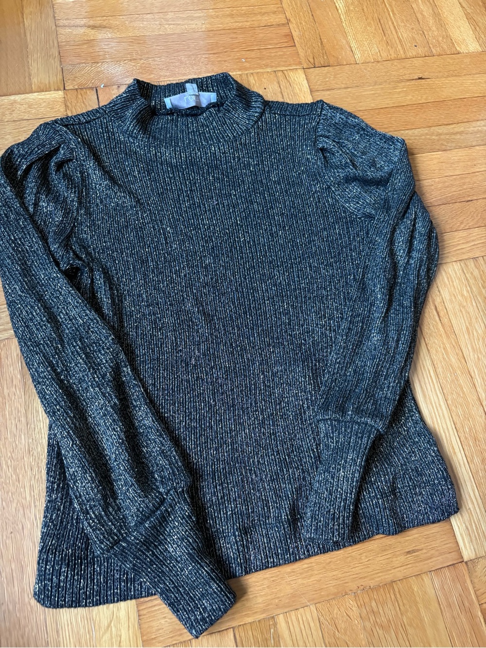 ✨ sparkly mock neck ✨